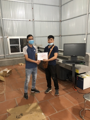 Hưng Yên Anh Vinh - Máy in UV Phẳng 2513 Eyecolor