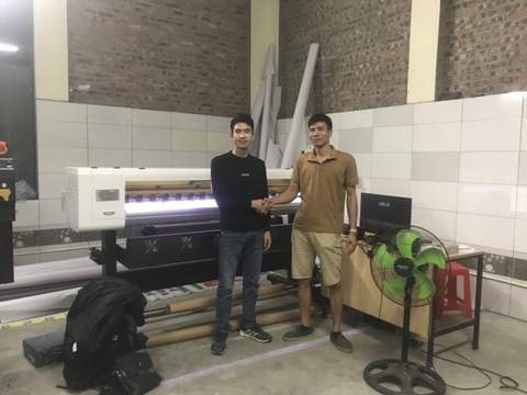 Quảng cáo Tuấn Minh- Máy Taimes khổ 1m6