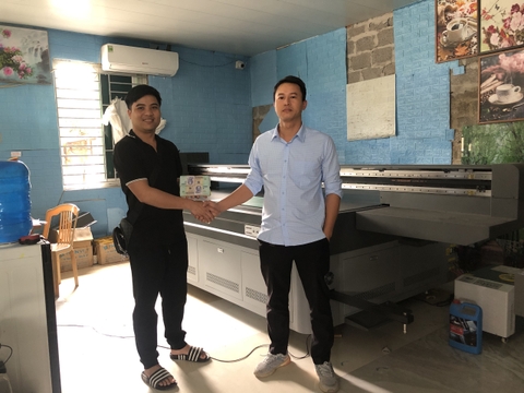 Lắp máy UV Taimes 2513 tại Hà Nam