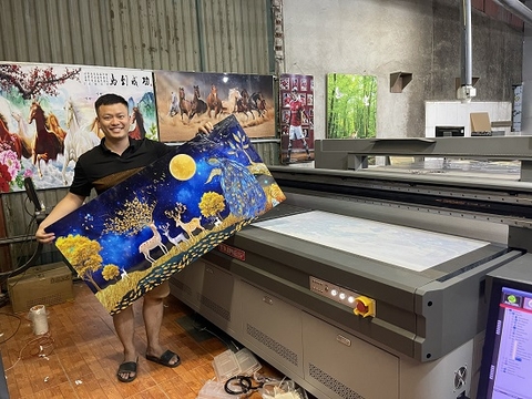 Ninh Bình Anh Tuyển-máy in UV phẳng Taimes 2513