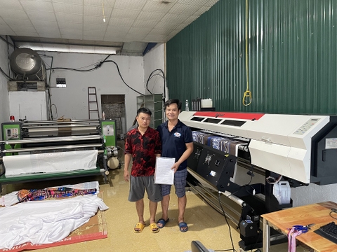 Anh Lý A Nủ- Bộ máy in chuyển nhiệt