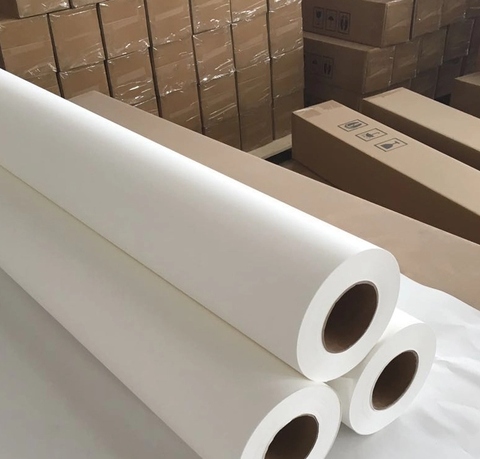 Giấy in chuyển nhiệt cuộn 50g