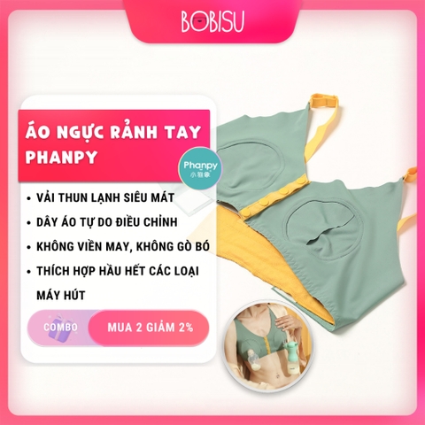 PHANPY | Áo Ngực Hút Sữa Rảnh Tay Chuyên Dụng Cho Máy Hút Sữa, Tiện Lợi