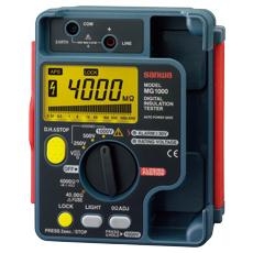 Đồng hồ đo điện trở cách điện megaohm Sanwa MG1000