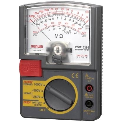 Đồng hồ đo điện trở cách điện megaohm Sanwa PDM1529S