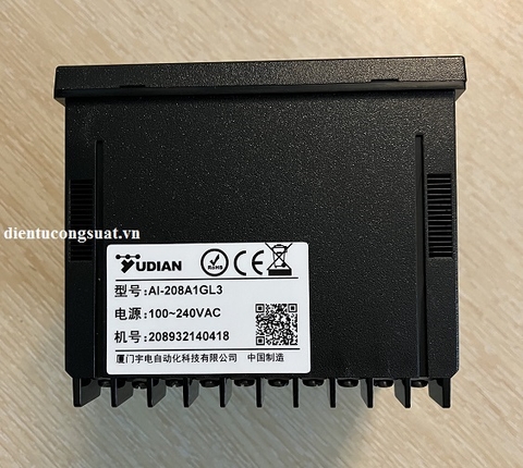Bộ điều khiển nhiệt độ Yudian AI-208A1GL3