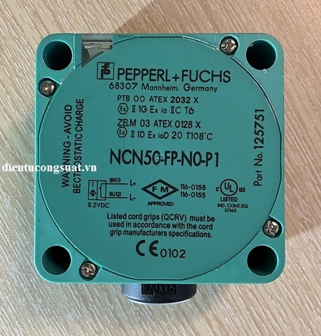 Cảm biến tiệm cận Pepperl Fuchs NCN50-FP-N0-P1