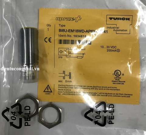 Cảm biến tiệm cận Turck BI8U-EM18WD-AP6X-H1141
