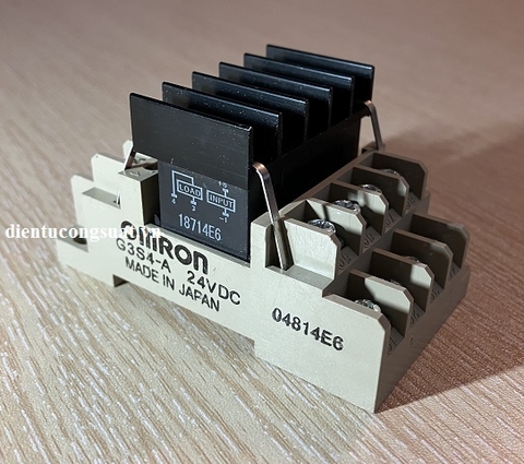 Cầu đấu rơ le bán dẫn Omron G3S4-A DC24