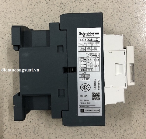 Khởi động từ Schneider LC1D38M7