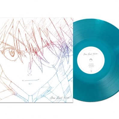 One Last Kiss Utada Hikaru (Crytal Blue Vinyl)