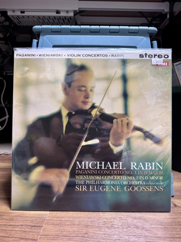 Michael Rabin - Paganini Concerto No. 1 In D Major / Wieniawski Concerto No. 2 In D Minor