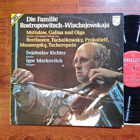 The Rostropovitch-Vishnevskaya Family