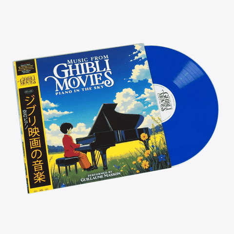 Music From Ghibli Movies Piano in the Sky (Blue Vinyl)