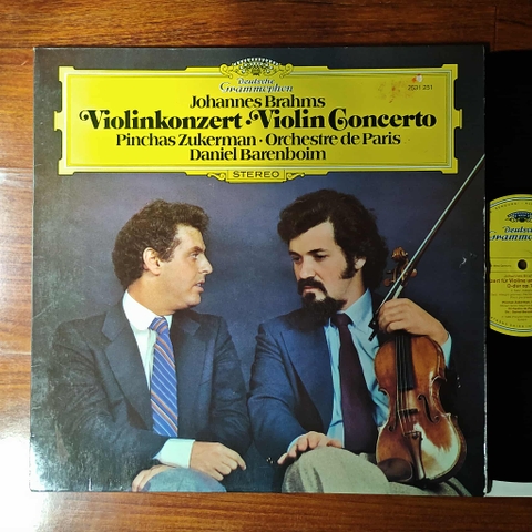 Pinchas Zukerman · Orchestre de Paris · Daniel Barenboim – Violin Concerto