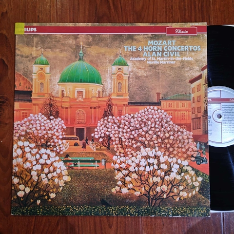 Mozart - Alan Civil, Academy Of St. Martin-in-the-Fields, Neville Marriner – The 4 Horn Concertos