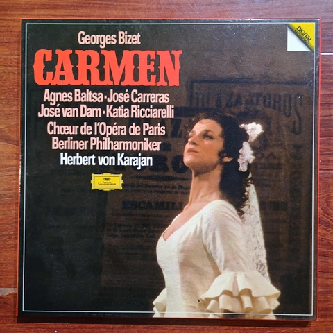 Georges Bizet - Agnes Baltsa · José Carreras · José van Dam · Katia Ricciarelli · Chœur De L'Opéra De Paris · Berliner Philharmoniker · Herbert von Karajan – Carmen