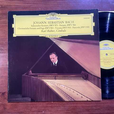 Johann Sebastian Bach, Karl Richter – Italian Concerto, BWV 971 · Fantasy, BWV 906 · Chromatic Fantasy and Fugue, BWV 903 · Toccata, BWV 915 · Pastorale, BWV 590