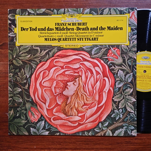 Melos Quartett Stuttgart – Death And The Maiden - String Quartet In D Minor / Quartet Movement In C Minor