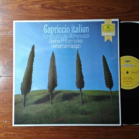 Berlin Philharmonic Orchestra, Herbert von Karajan, Pyotr Tchaikovsky – Capriccio Italien - Romeo and Juliet - Waltz of the Flowers