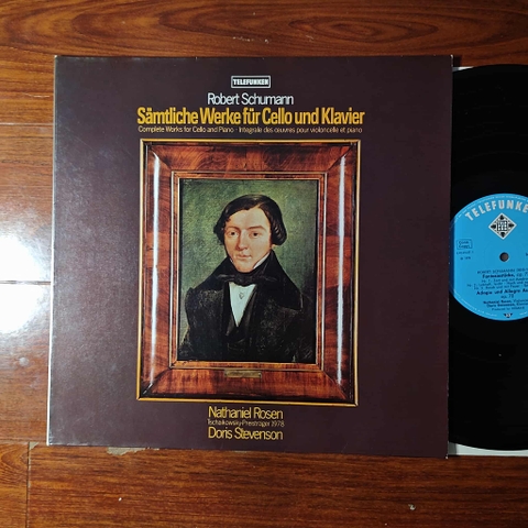 Robert Schumann - Nathaniel Rosen, Doris Stevenson – Complete Works for Cello and Piano