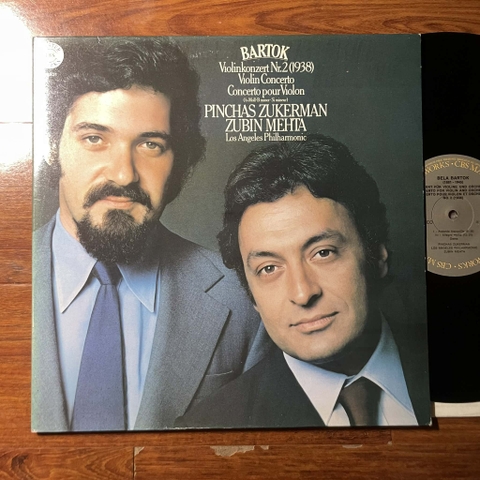 Béla Bartók - Pinchas Zukerman, Zubin Mehta – Violin Concerto No.2