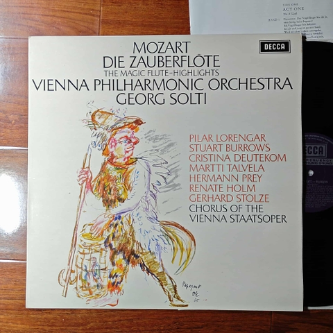 Mozart, Georg Solti, Vienna Philharmonic Orchestra – The Magic Flute- Highlights