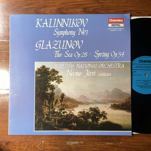 Kalinnikov / Glazunov, Scottish National Orchestra, Neeme Järvi – Symphony No 1 / The Sea Op. 28 ・ Spring Op. 34