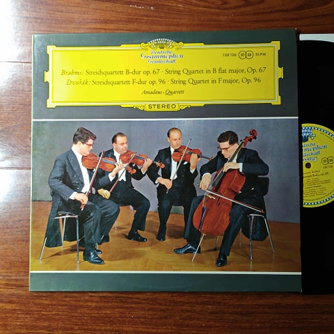 Brahms ‧ Dvořák / Amadeus Quartet – String Quartet in B-flat major, Op. 67 ‧ String Quartet in F major, Op. 96