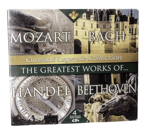 The Greatest Works of // Mozart, Bach, Handel and Beethoven: Classical Legends Collection