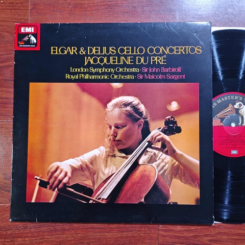 Elgar / Delius, Jacqueline Du Pré, London Symphony Orchestra · Sir John Barbirolli / Royal Philharmonic Orchestra · Sir Malcolm Sargent – Cello Concertos