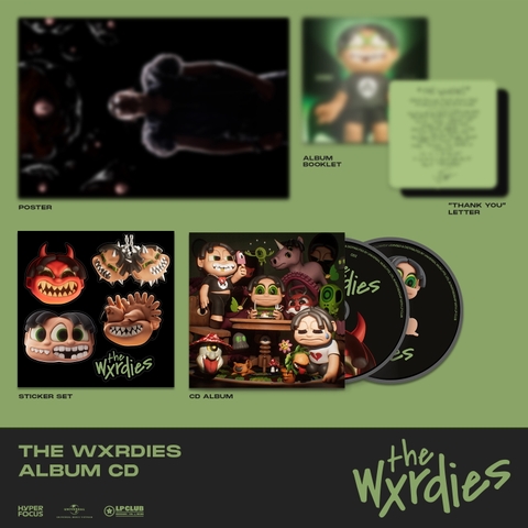 THE WXRDIES - CD