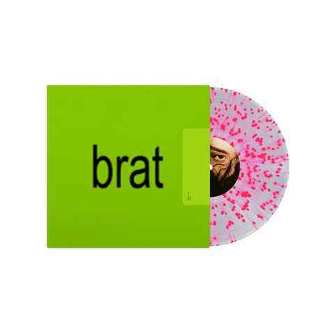 BRAT (Clear Pink Splatter Vinyl)