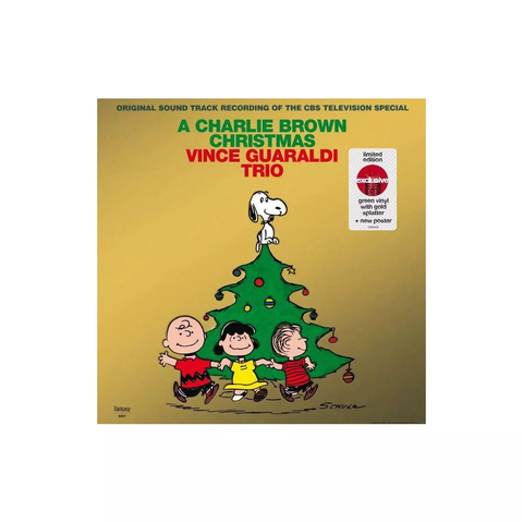 A Charlie Brown Christmas (Green w Gold Splatter Vinyl)