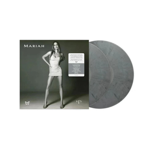 #1's (Metallic Silver & Black Swirl Vinyl)
