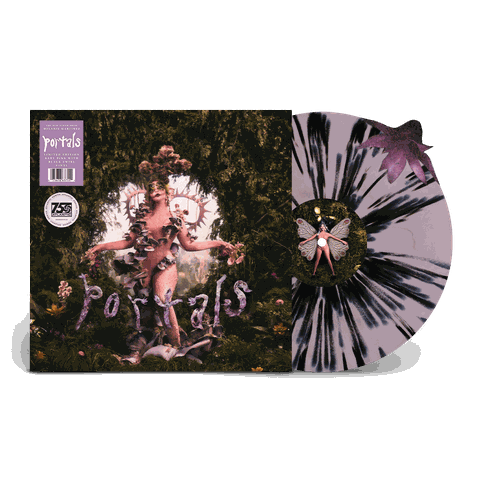 Portals (Baby Pink With Black Swirl Vinyl)