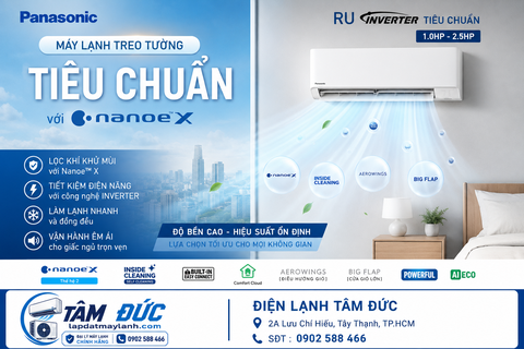 Máy lạnh Panasonic tiêu chuẩn có tính năng gì ? Giá bao nhiêu ? Đáng mua hay không ?