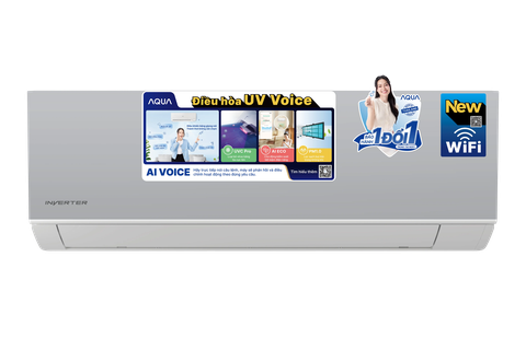 Máy lạnh AQUA Inverter AI UV VOICE AQA-RUV13VS2 (1.5 HP)