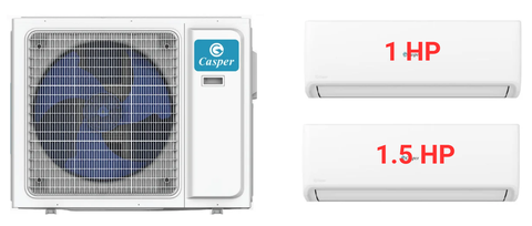Máy lạnh MULTI Casper dàn lạnh loại treo tường 2.0 HP - Combo 2