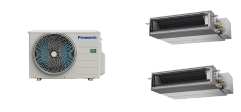 Máy lạnh MULTI Dàn lạnh Nối ống gió Panasonic 2.0 HP - Combo 2
