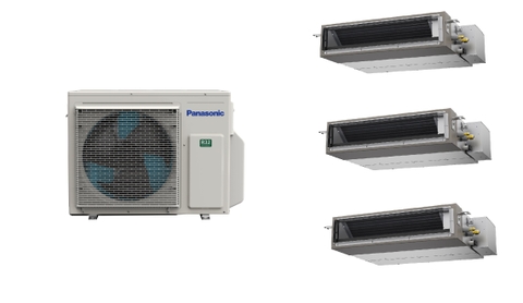 Hệ thống máy lạnh giấu trần nối ống gió Multi Inverter Panasonic R32 - 3.5HP