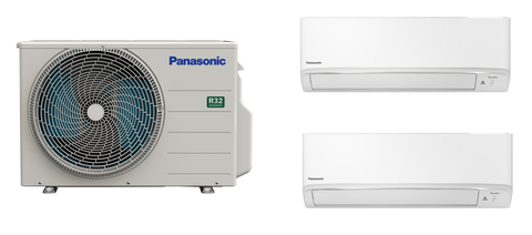Máy lạnh MULTI Inverter Panasonic loại treo tường tiêu chuẩn 2.0 HP - Combo 2