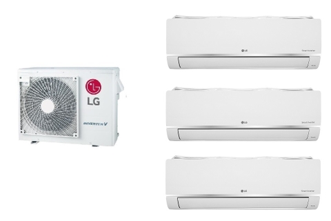 Hệ thống máy lạnh Multi Split LG 3.0HP + 03 dàn lạnh treo tường 1.0HP