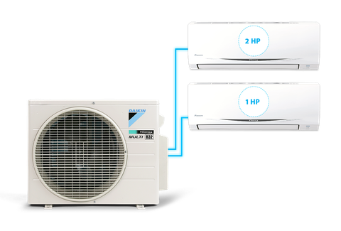 Combo máy lạnh MULTI-S Daikin 3.0 HP - Combo 3 - HOT DEAL