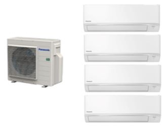 Máy lạnh MULTI Inverter treo tường cao cấp Panasonic 3.5 HP - Combo 3