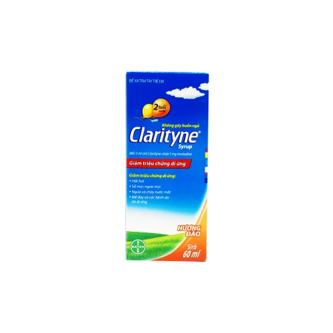 Clarityne Syrup Giảm Triệu CHứng Dị Ứng (Chai 60ml)
