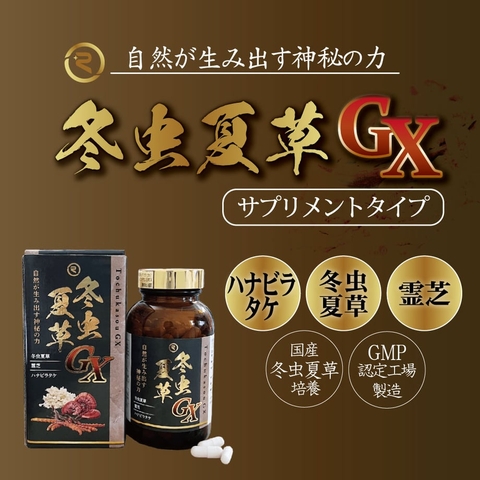 冬虫夏草GXサプリメント
