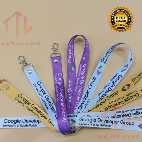 Dây đeo hội nghị event Google