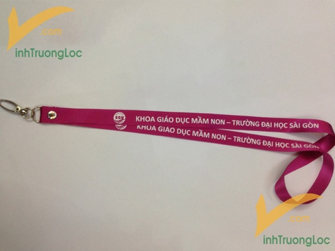 Mẫu dây đeo sinh viên Giáo dục mầm non Đại học Sài Gòn