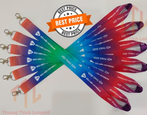 Mẫu dây đeo thẻ stain lanyard 2026